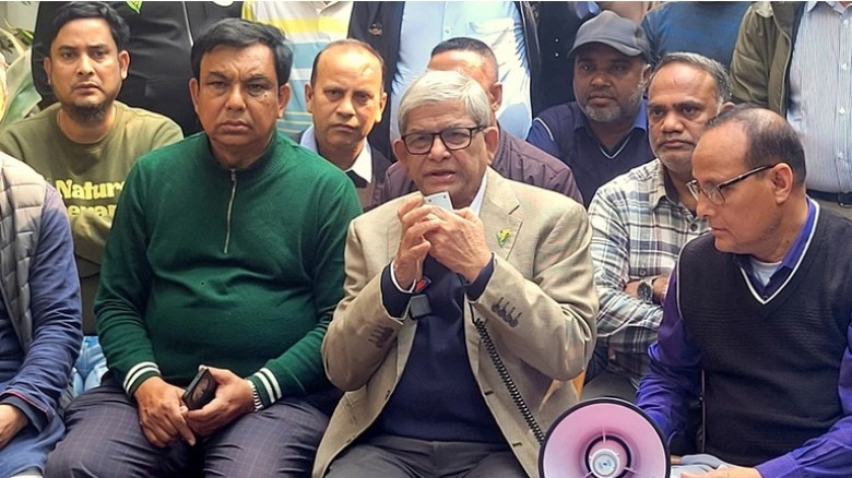 নির্বাচনের ফলাফল যা হবে মেনে নেব ...মির্জা ফখরুল...