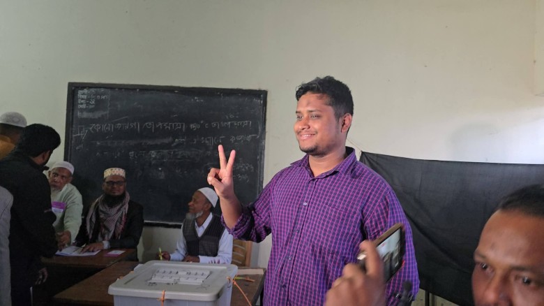 বেসরকারিভাবে নির্বাচিত হাসনাত আবদুল্লাহ...