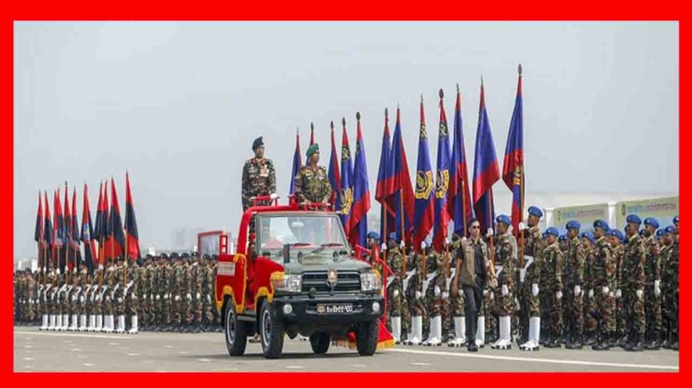 জাতীয়  ১৮ বছর পর জাতীয় প্যারেড স্কয়ারে স্বাধীনতা দিবসের কুচকাওয়াজ